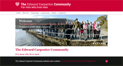 Desktop Screenshot of edwardcarpentercommunity.org.uk